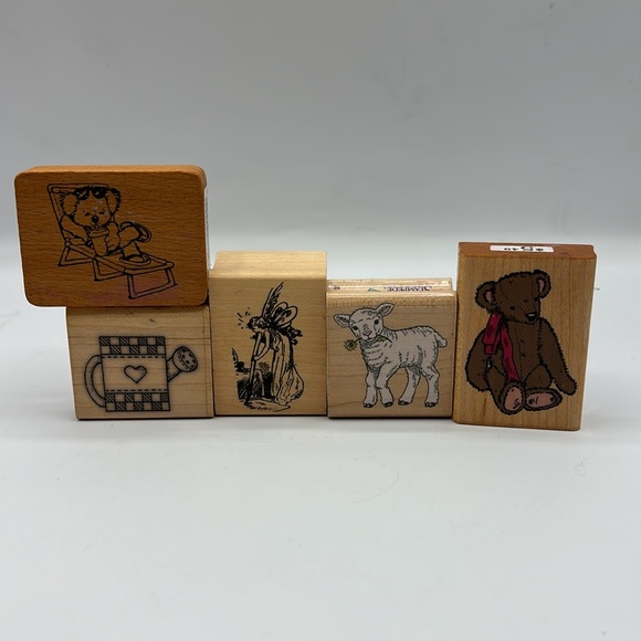 Rubber Stamps Bundle of 5 - Picture 3 of 3